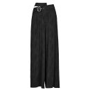 Punk Rave Wide-Leg Trousers - Go With The Flow
