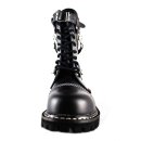 Angry Itch Leather Boots - 10-Eye 3-Straps