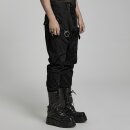 Punk Rave Jeans Trousers - Riptide Black