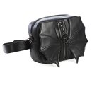 Banned Alternative Shoulder Bag / Waist Bag - Dark Wings