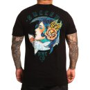 Sullen Clothing Camiseta - Siren Shark Jet Black