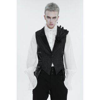 Devil Fashion Weste - Manor Waistcoat Black