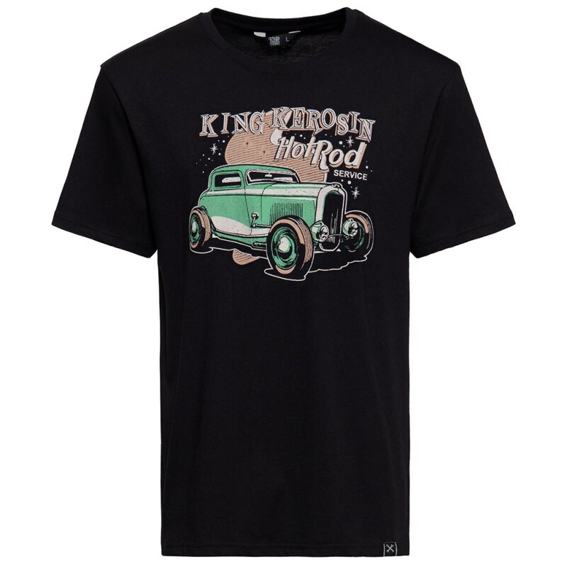 King Kerosin - Button Up Work Shirt. Tiki Rod Shop