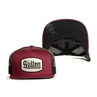 Sullen Clothing Trucker Cap - Contour Merlot