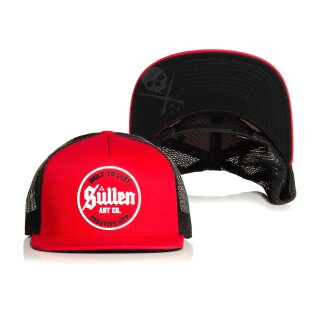 Sullen Clothing Trucker Cap - Weld Red