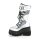 DemoniaCult Platform Boots - Shaker-70 Silver Holo