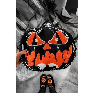 KILLSTAR Velvet Cushion - Pumpkin Filled