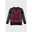 KILLSTAR Knitted Sweater - Devil On My Back Sweater