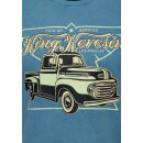 King Kerosin T-Shirt - PICK UP 50 Himmelblau