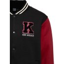 King Kerosin College Jacket - Blanko Black