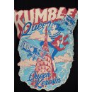 Queen Kerosin T-Shirt - Rumble Queen modrá