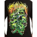 Sullen Clothing T-Shirt - Grime Skulls