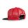 Sullen Clothing Trucker Cap - Spun Out red/black