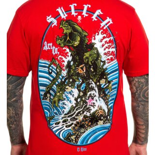 Sullen Clothing T-Shirt - Coral Panther