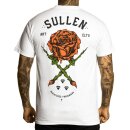 Sullen Clothing T-Shirt - Rose Badge White