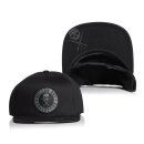 Sullen Clothing Snapback Cap - Boh Flat Black/Grey