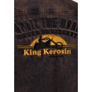 King Kerosin Chemise de travail - Split the Road Dark Camel Tint