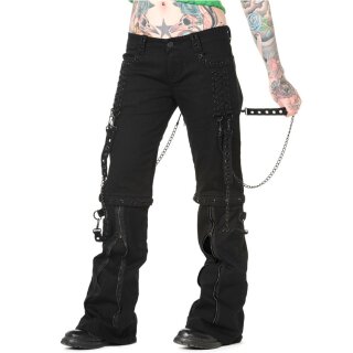 Banned i pantaloni elasticizzati per il bondage nero