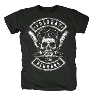 T-Shirt Volbeat Band Razorblade S