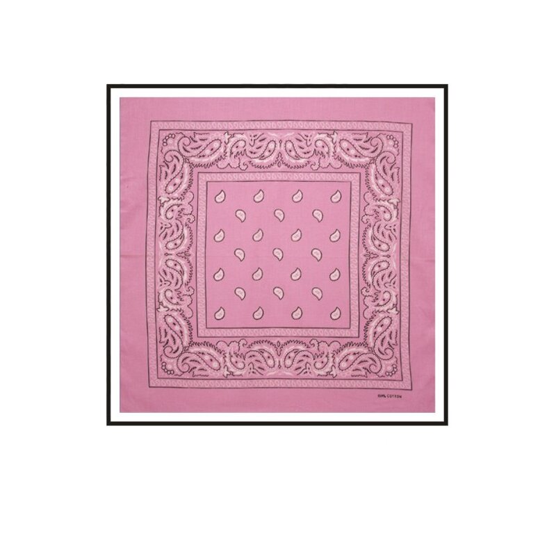 Bandana - Paisley Pink