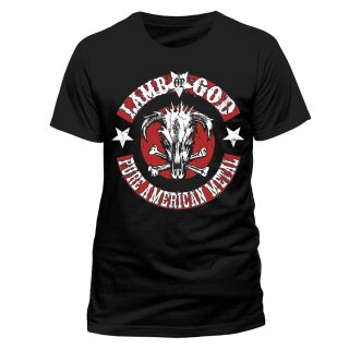 T-Shirt Lamb of God - Métal américain pur