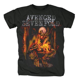 Camiseta de Sevenfold Avenged - Fire Bat S