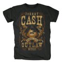 Maglietta Johnny Cash - Memphis Outlaw L
