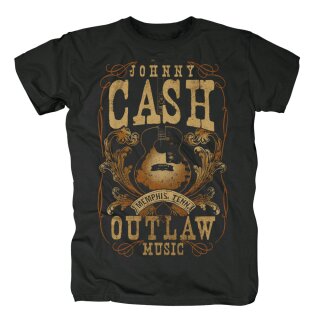 T-Shirt Johnny Cash - Memphis Outlaw XL