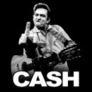 T-shirt Johnny Cash Band - Flippin