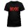 T-Shirt AC/DC - Logo S rouge