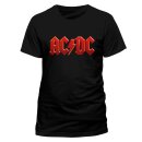 T-Shirt AC/DC - Logo rouge M