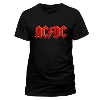 T-Shirt AC/DC - Logo rouge XXL
