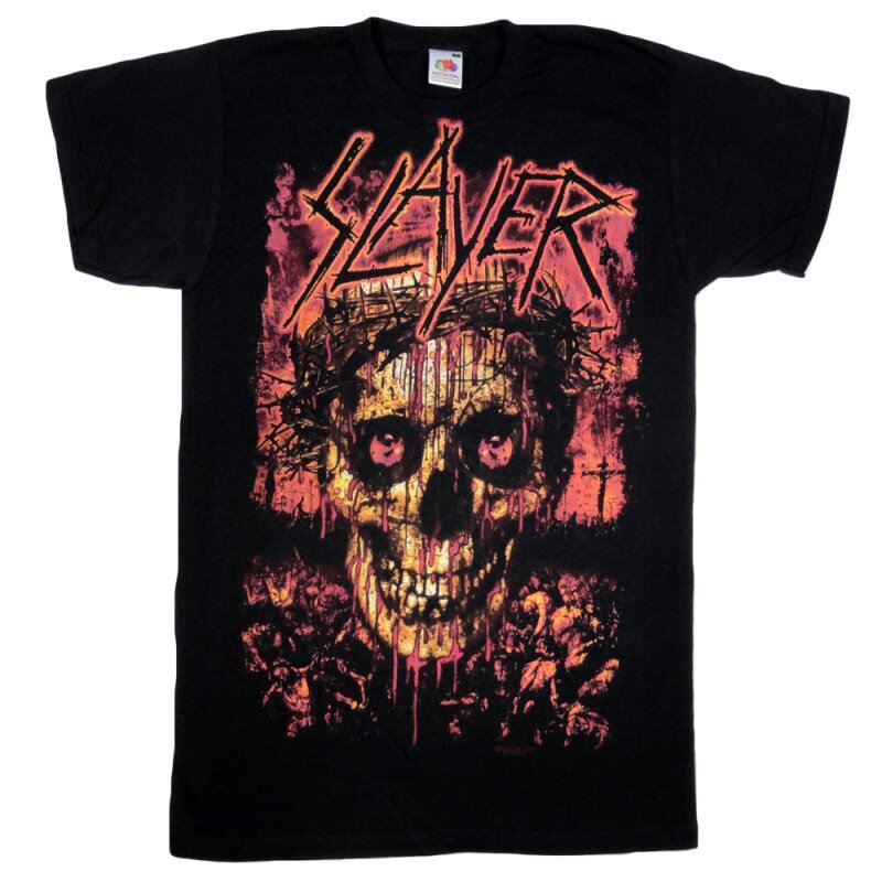 Slayer T-Shirt - Crowned Skull S