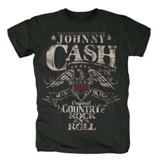 Maglietta Johnny Cash - Rock n Roll L