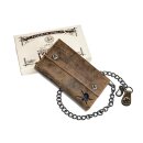 Jacks Inn 54 Leather Wallet with Chain - Old Brandy