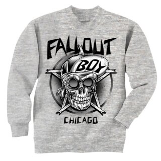 Fall Out Boy Pullover - Skull Sweatshirt S
