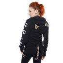 Banned Girlie Hoody - Kitty Hooded Maglione con cappuccio
