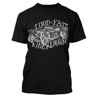 King Kerosin T-Shirt - Stay Loud & Fast