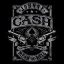 Maglietta di Johnny Cash - Mean as Hell S