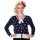 Cardigan Banned - Anchors Away Blue M