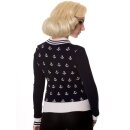 Cardigan Banned - Anchors Away Blue XL