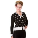 Banned Cardigan - Anchors Away Black