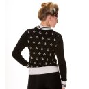 Banned Cardigan - Anchors Away Black