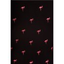 Banned Cardigan - Golden Touch Flamingo Schwarz 3XL