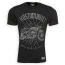 King Kerosin T-Shirt - More Revs Motorcycle Black