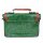 Banned Handbag - Leather Scandal Green