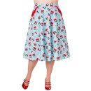 Banned Skirt - Blindside Cherry Blossoms