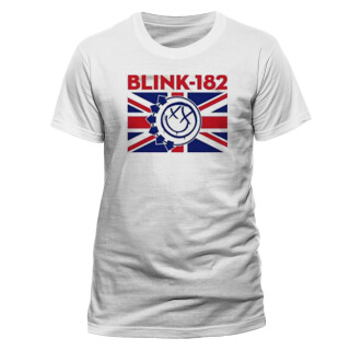 Maglietta Blink 182 - Bandiera UK S