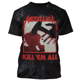 T-Shirt Metallica - Ingrained Kill Em All XXL