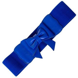 Banned Stretch Belt - Play It Right Blue